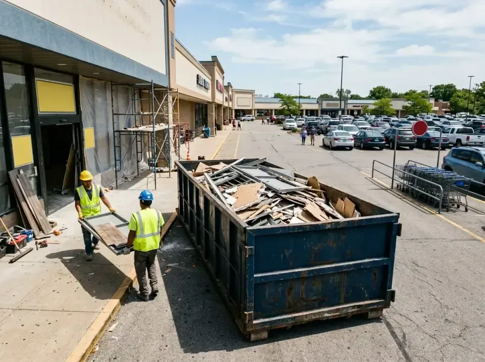 retail-store-renovation-debris-003 — frequently asked questions, Roll-off Dumpster Rentals in Bel Air North, MD
